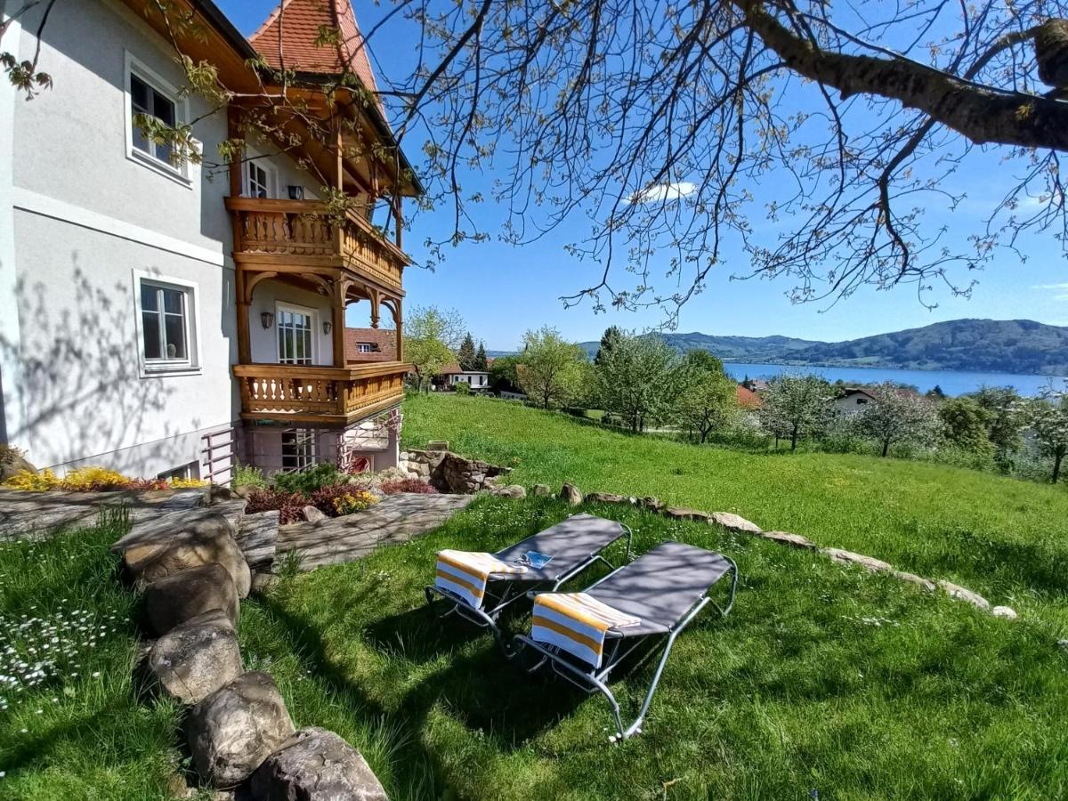 Attersee Gartenvilla Nussdorf am Attersee Eksteriør billede